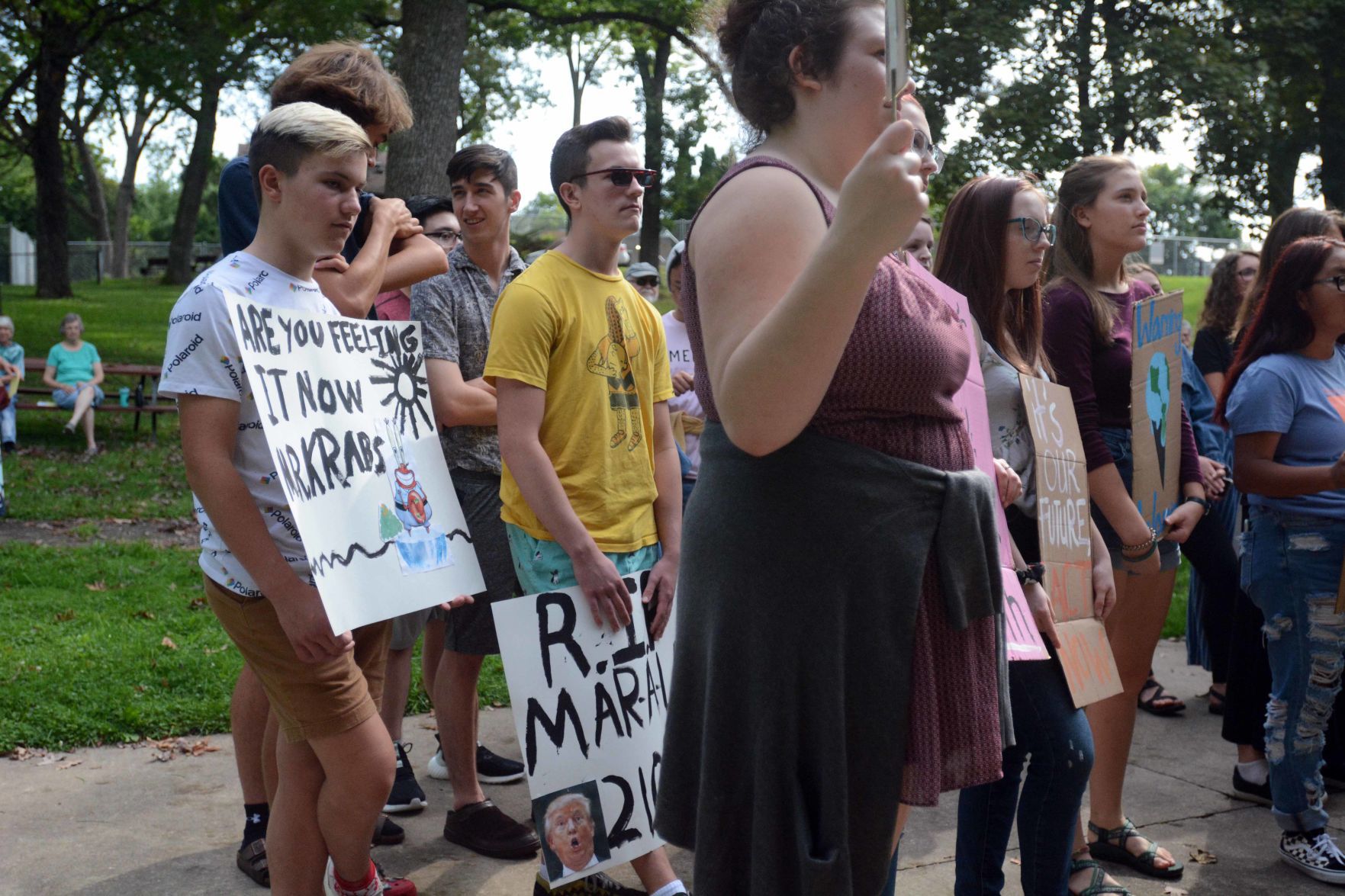 BHS strikes for climate change